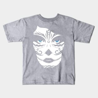 Sugar Skull Woman Design Kids T-Shirt